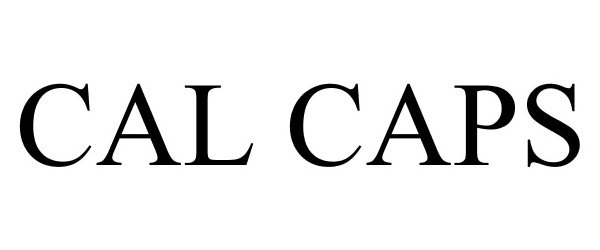 Trademark Logo CALCAPS