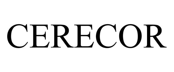 Trademark Logo CERECOR