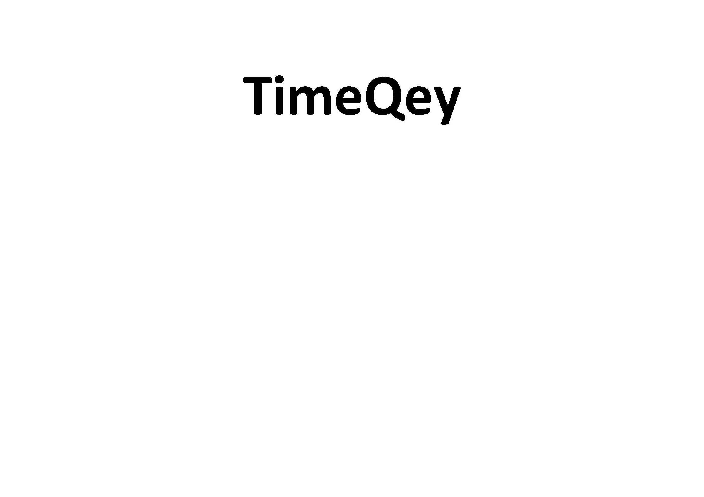 Trademark Logo TIMEQEY