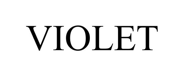 Trademark Logo VIOLET