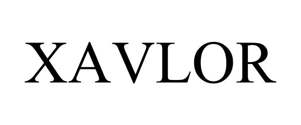 Trademark Logo XAVLOR