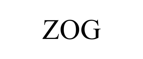 Trademark Logo ZOG