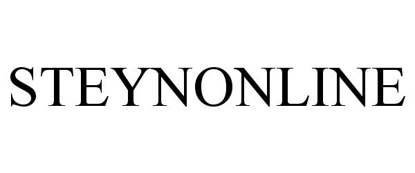 Trademark Logo STEYNONLINE