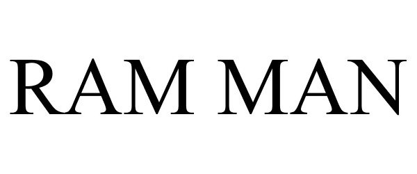 Trademark Logo RAM MAN