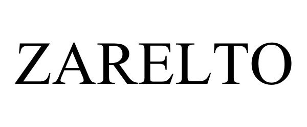 Trademark Logo ZARELTO
