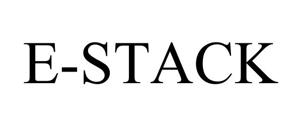 Trademark Logo E-STACK