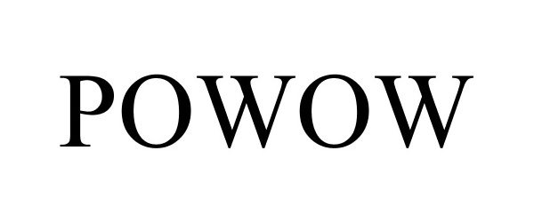 Trademark Logo POWOW