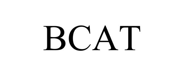 Trademark Logo BCAT