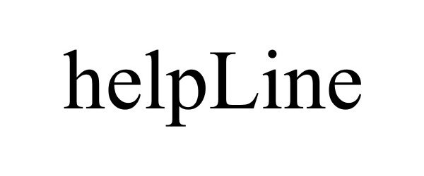 Trademark Logo HELPLINE