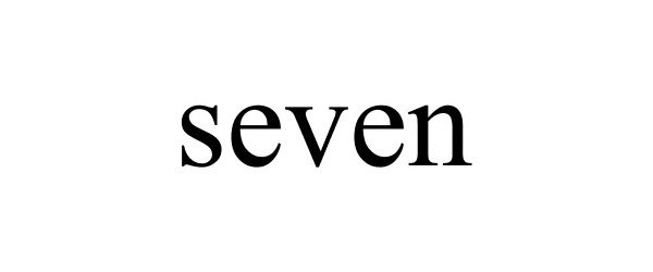 Trademark Logo SEVEN