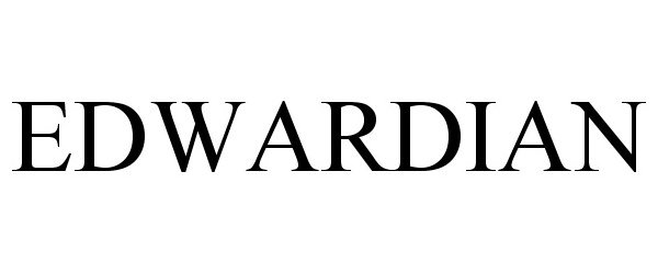 Trademark Logo EDWARDIAN