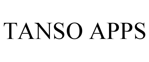 Trademark Logo TANSO APPS