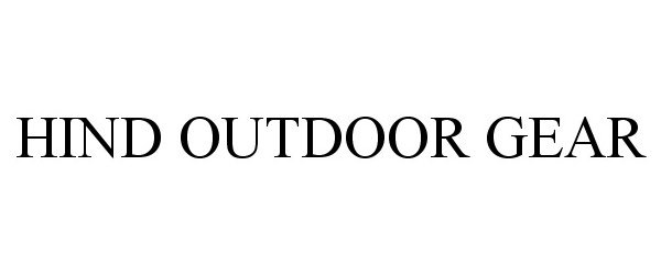 Trademark Logo HIND OUTDOOR GEAR