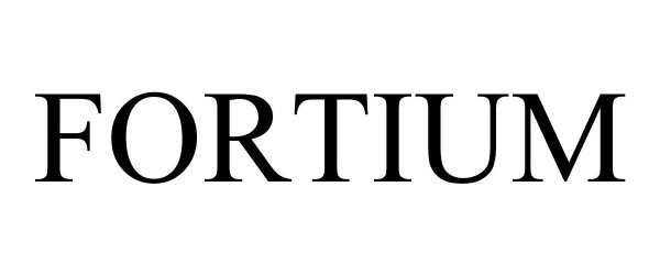 Trademark Logo FORTIUM