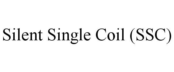  SILENT SINGLE COIL (SSC)