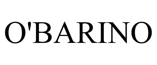 Trademark Logo O'BARINO