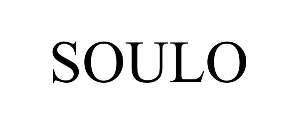 Trademark Logo SOULO