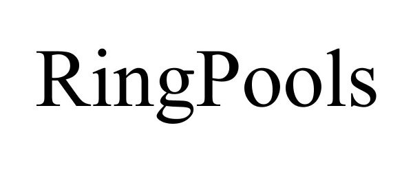 Trademark Logo RINGPOOLS