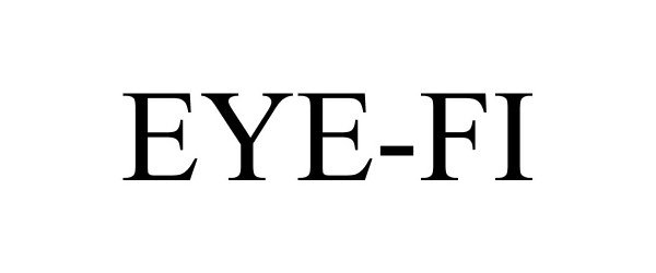 Trademark Logo EYE-FI