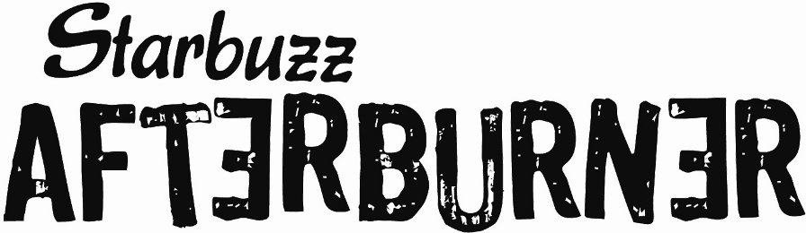 Trademark Logo STARBUZZ AFTERBURNER
