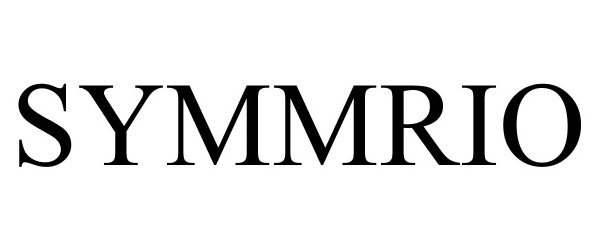 Trademark Logo SYMMRIO