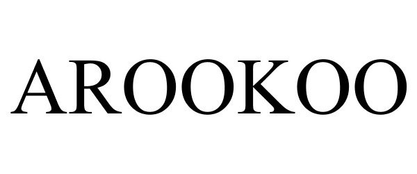 Trademark Logo AROOKOO