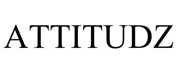 Trademark Logo ATTITUDZ