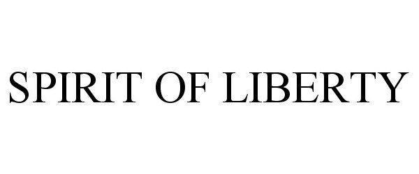 Trademark Logo SPIRIT OF LIBERTY