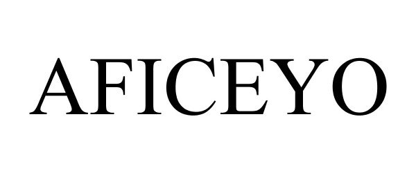 Trademark Logo AFICEYO