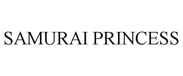 Trademark Logo SAMURAI PRINCESS