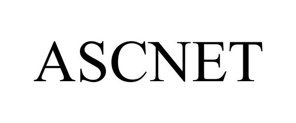 Trademark Logo ASCNET