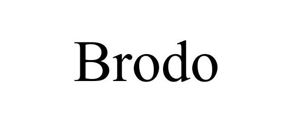 Trademark Logo BRODO