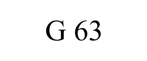  G 63