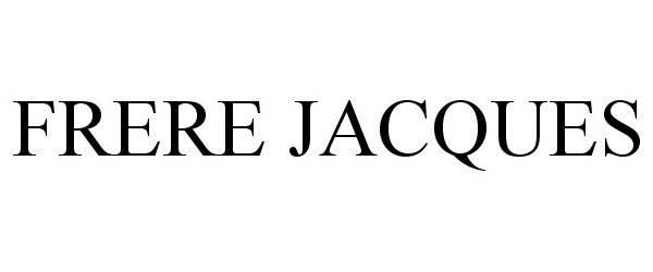  FRERE JACQUES