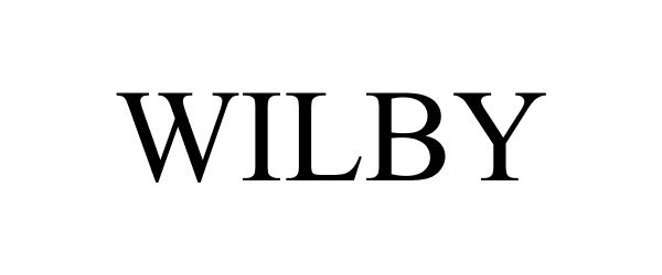 Trademark Logo WILBY