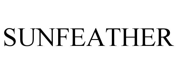 Trademark Logo SUNFEATHER