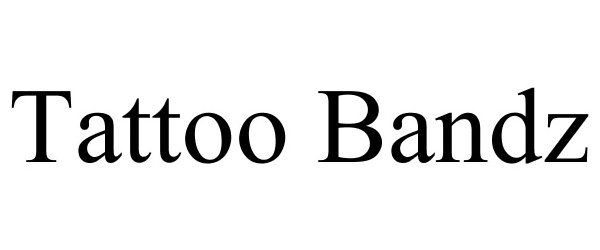 Trademark Logo TATTOO BANDZ
