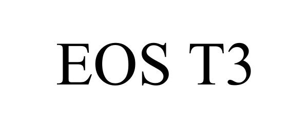 Trademark Logo EOS T3