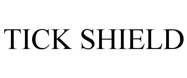 Trademark Logo TICK SHIELD