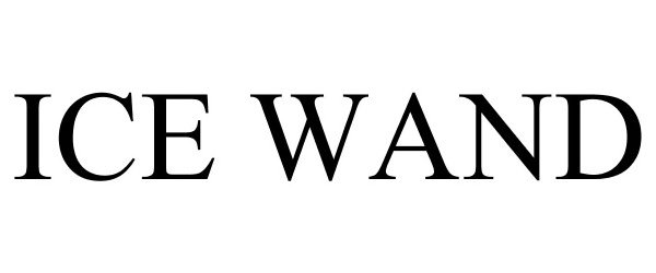 Trademark Logo ICE WAND