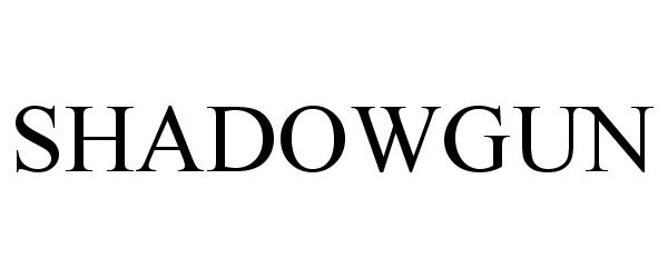 Trademark Logo SHADOWGUN