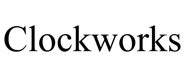 Trademark Logo CLOCKWORKS