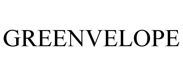 Trademark Logo GREENVELOPE