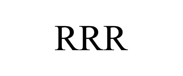 Trademark Logo RRR