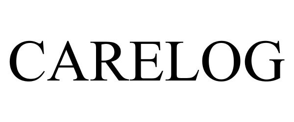Trademark Logo CARELOG