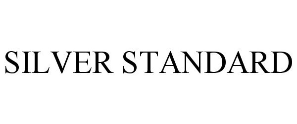 Trademark Logo SILVER STANDARD