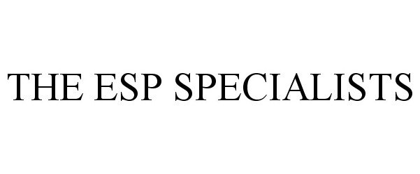  THE ESP SPECIALISTS