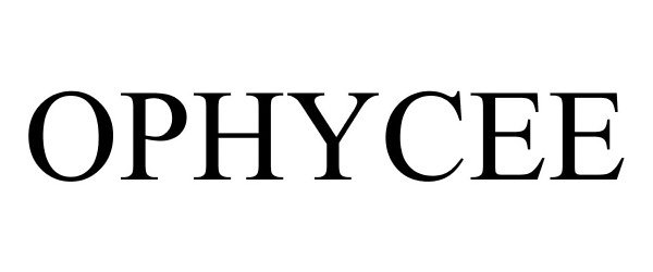 Trademark Logo OPHYCEE