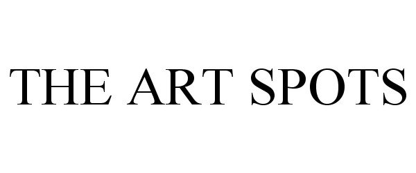 Trademark Logo THE ART SPOTS