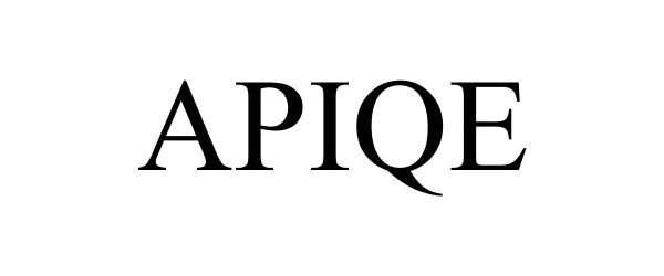 Trademark Logo APIQE